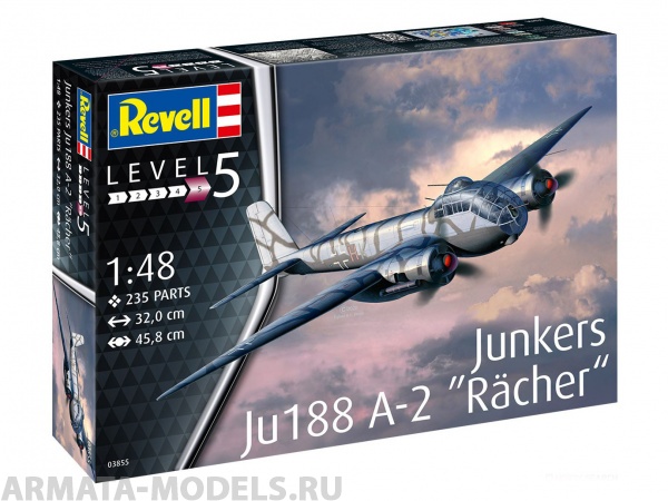 03855RE Средний бомбардировщик Юнкерс Ju188 A-1 R?cher Revell