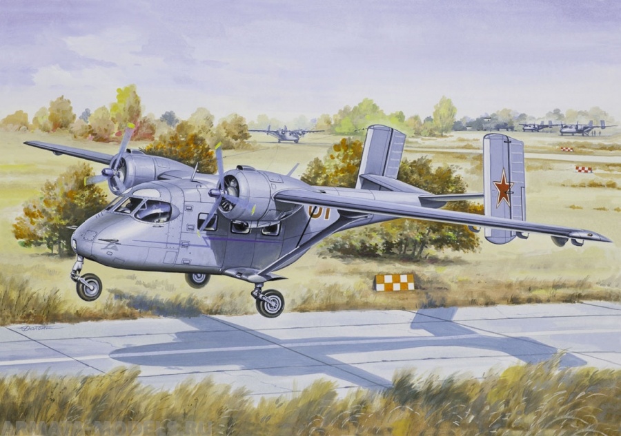 ЕЕ14438 Транспортный самолет Ан-14 BBC Восточный экспресс