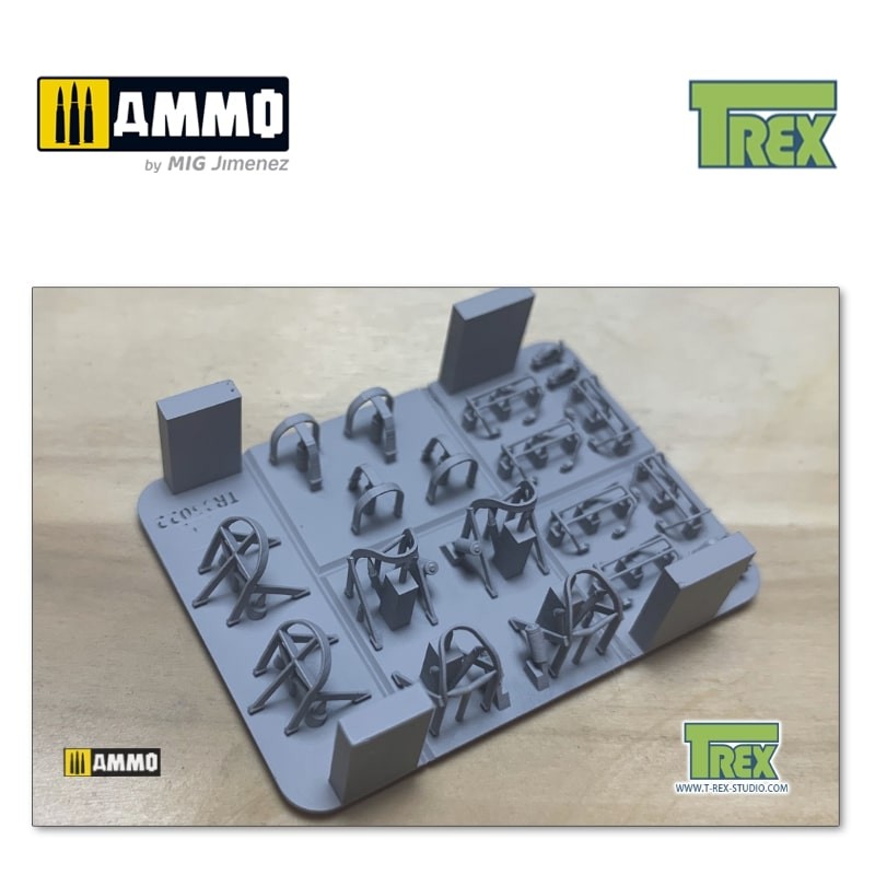 TR35022 Защитные бамперы M4 Sherman Guards for Welded Hull