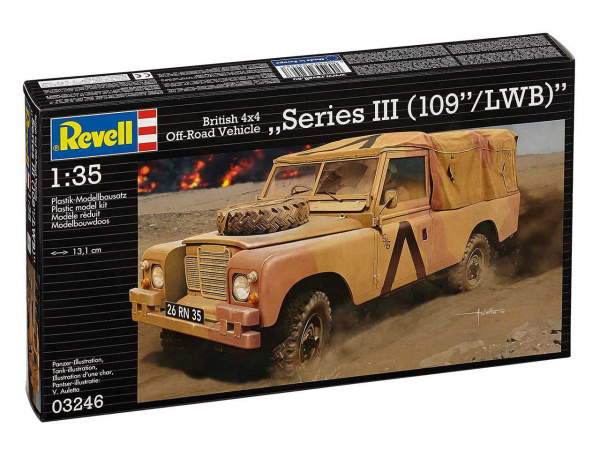 03246 Автомобиль British 4x4 Off-Road Vehicle109 Revell