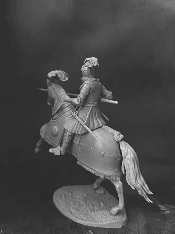 CHM-54374. Французский жандарм, 1525 г. 54 мм. Материал - смола. Chronos Miniatures