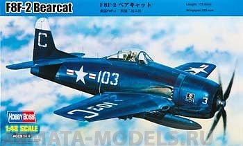 80358 Самолет	F8F-2 Bearcat Hobby Boss