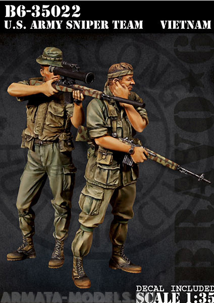 B6-35022 US Army Sniper Team Bravo6