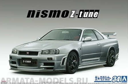 05831 Nissan Skyline GTR R34 Nismo Z-tune '04 Aoshima
