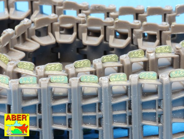 ABR-16-053  Дополнения для  Panzer 38 track link casting numbers для Panda 1/16