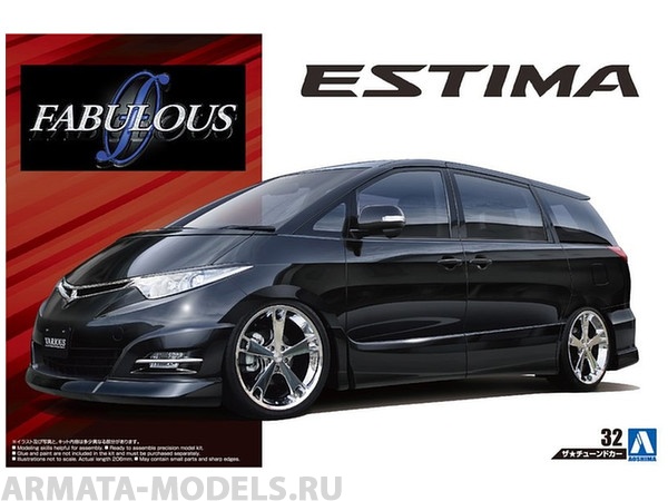 05363 Toyota Estima '06 Fablous Various GSR50 Aoshima