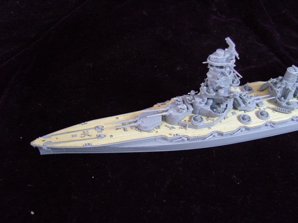 AW20005 Деревянная палуба для IJN Yamashiro