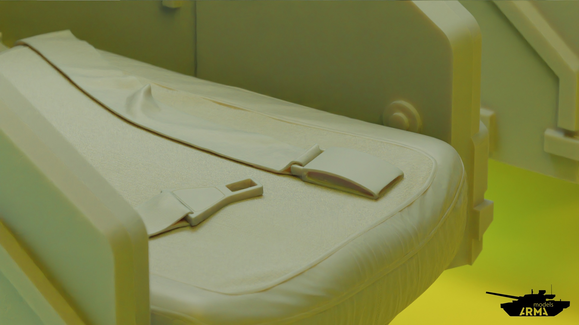 AM3205 Высокодетализированные кресла пилотов вертолета Cobra 2 шт., 1/32