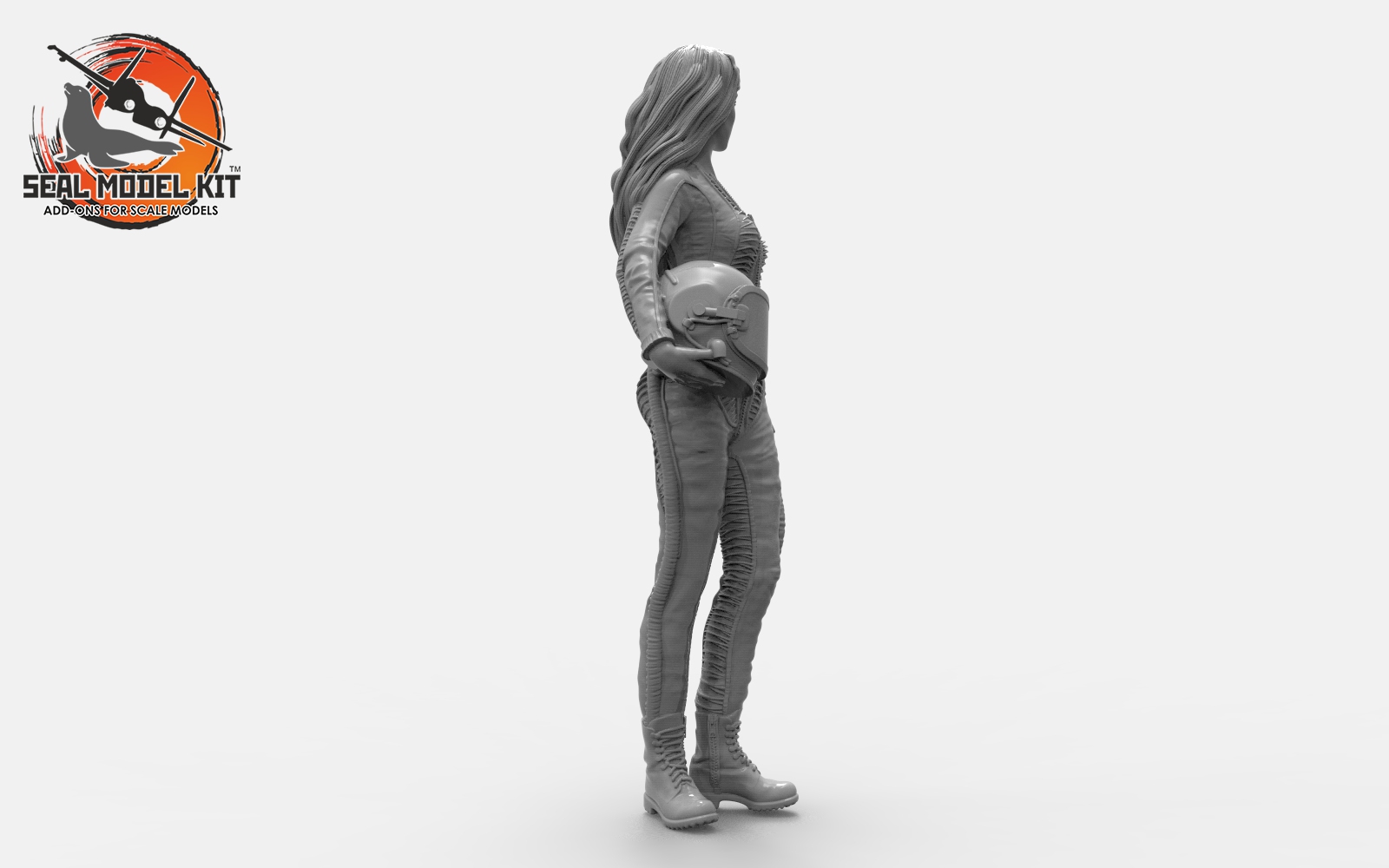 smk72010 Девушка пилот в вкк-6м