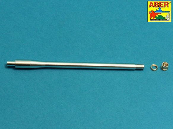 ABR-35-L-240 Точеный ствол U.S 90 mm M3 barrel with thread protector for tank destroyer M36B1 для Academy; Italeri