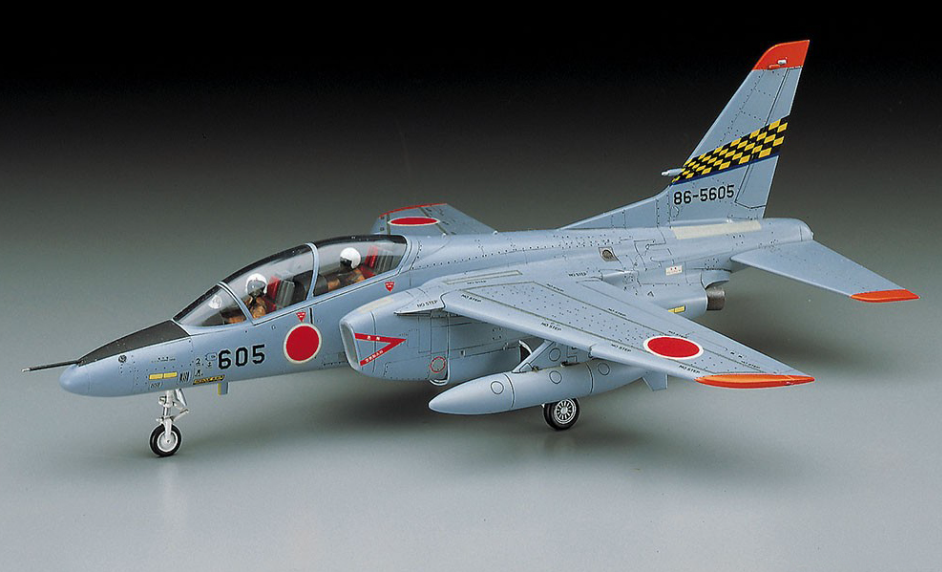 00442 Самолет Kawasaki T-4 JASDF D11 Hasegawa