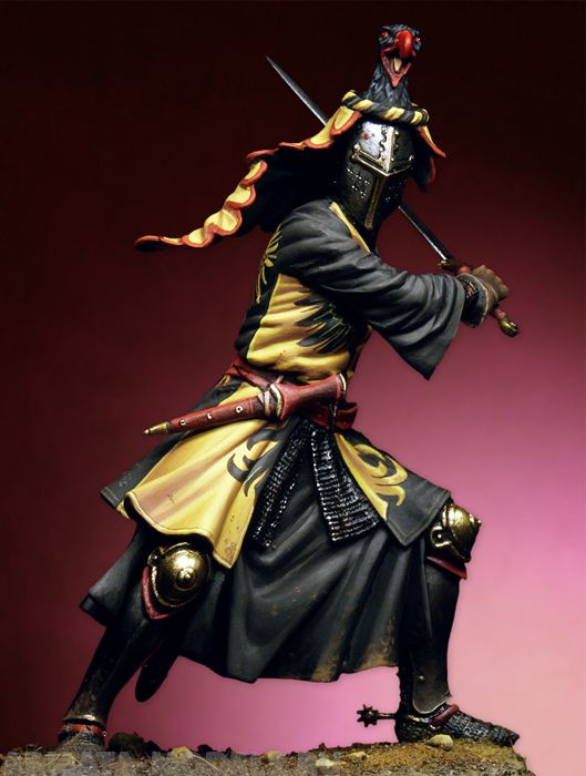 75-069PEG Medieval Knight, XIV c. Pegaso Models