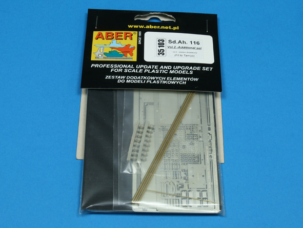ABR-35-103  Дополнения для  German Tank Transporter Sd.Ah.116 – Vol.2- additional set для Tamiya 1/35
