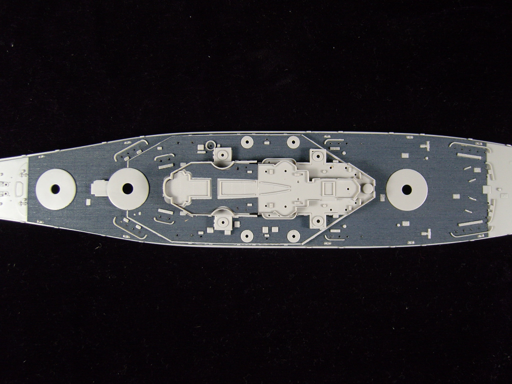 AW20030 Деревянная палуба для U.S.S. South Dakota BB-57