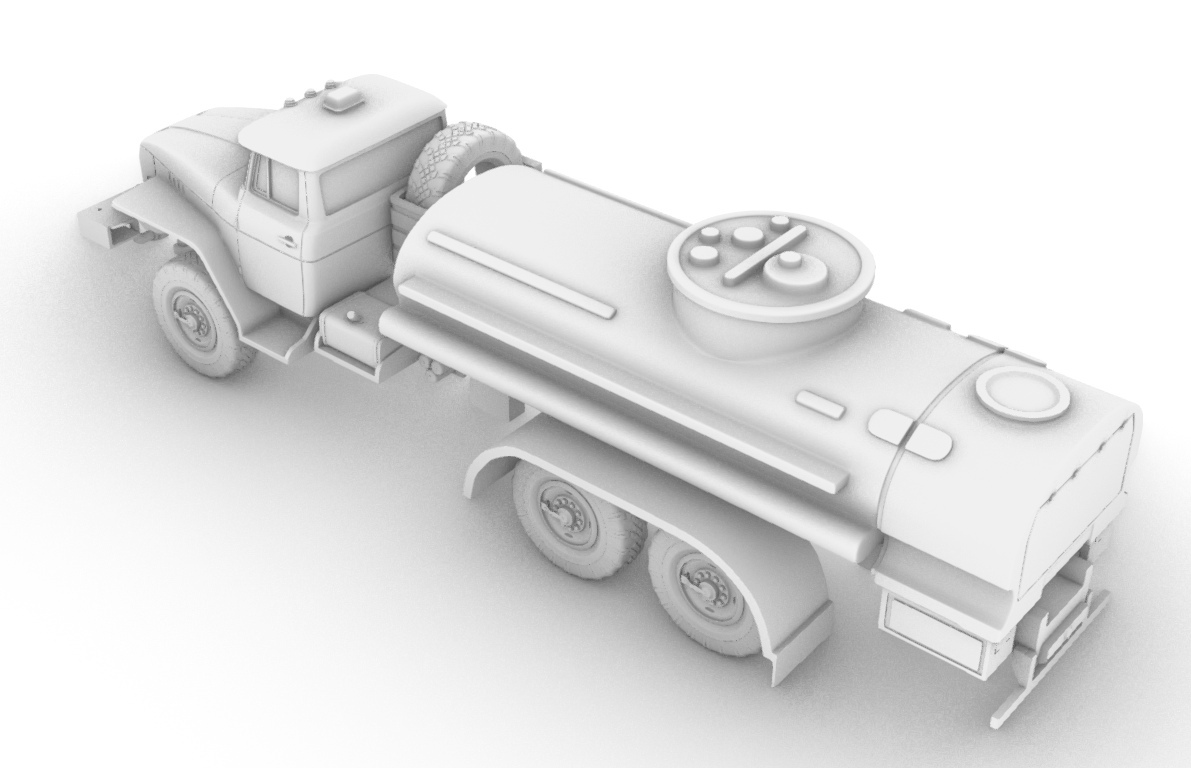 7422V8 Топливозаправщик АТЗ-1