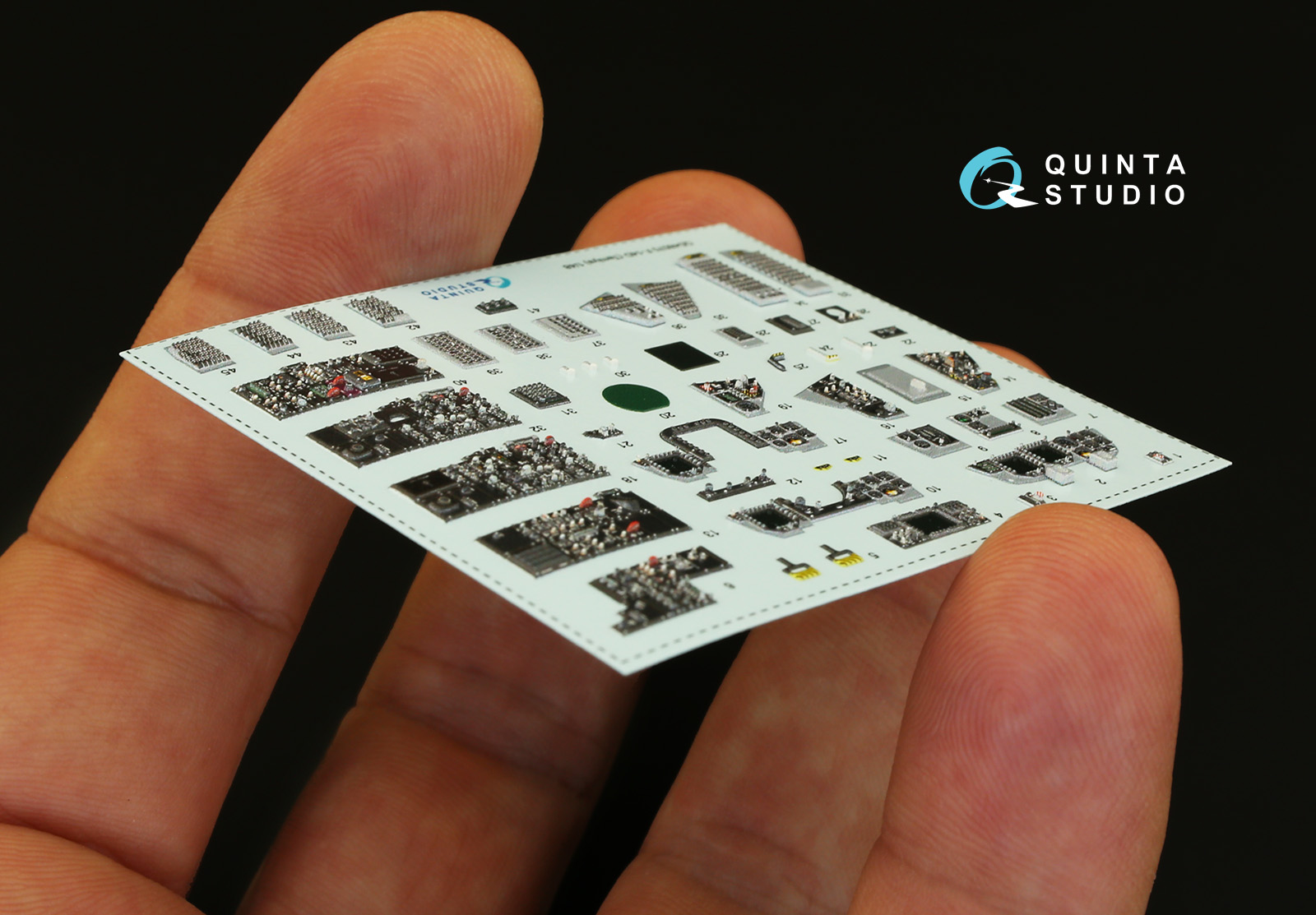 QD48070 3D Декаль интерьера кабины F-14D (для модели Tamiya)