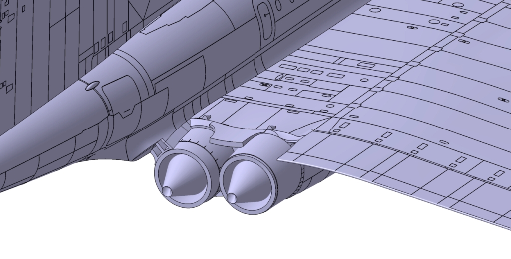 14402 Ту-144Д, Советский сверхзуковой пассажирский самолет ICM