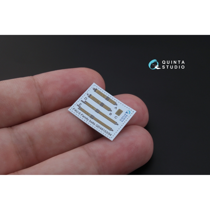 QD48154  3D Декаль интерьера кабины F4U-5N (для модели Hobby Boss)