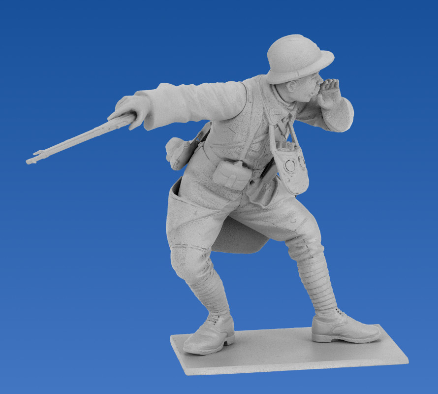 35691 Фигуры Пехота Франции (1916 г.) ICM