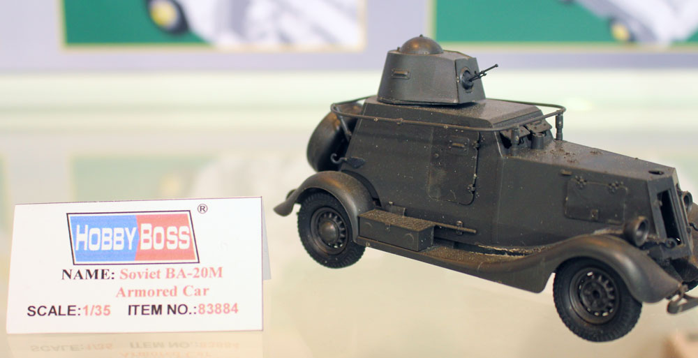 83884 Бронемашина Soviet BA-20M Armored Car 1/35 Hobby Boss
