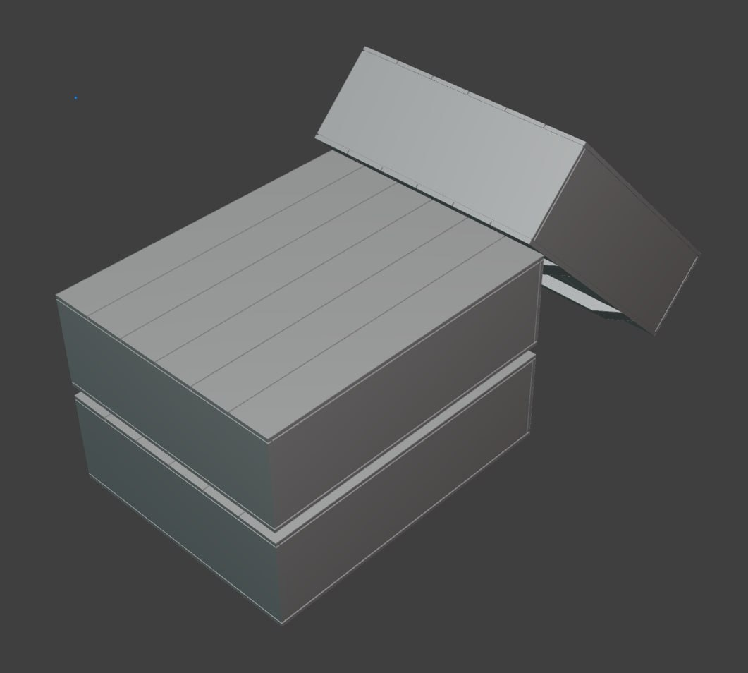 HE-72069 Миниатюра ящики #5 Hobby Expert