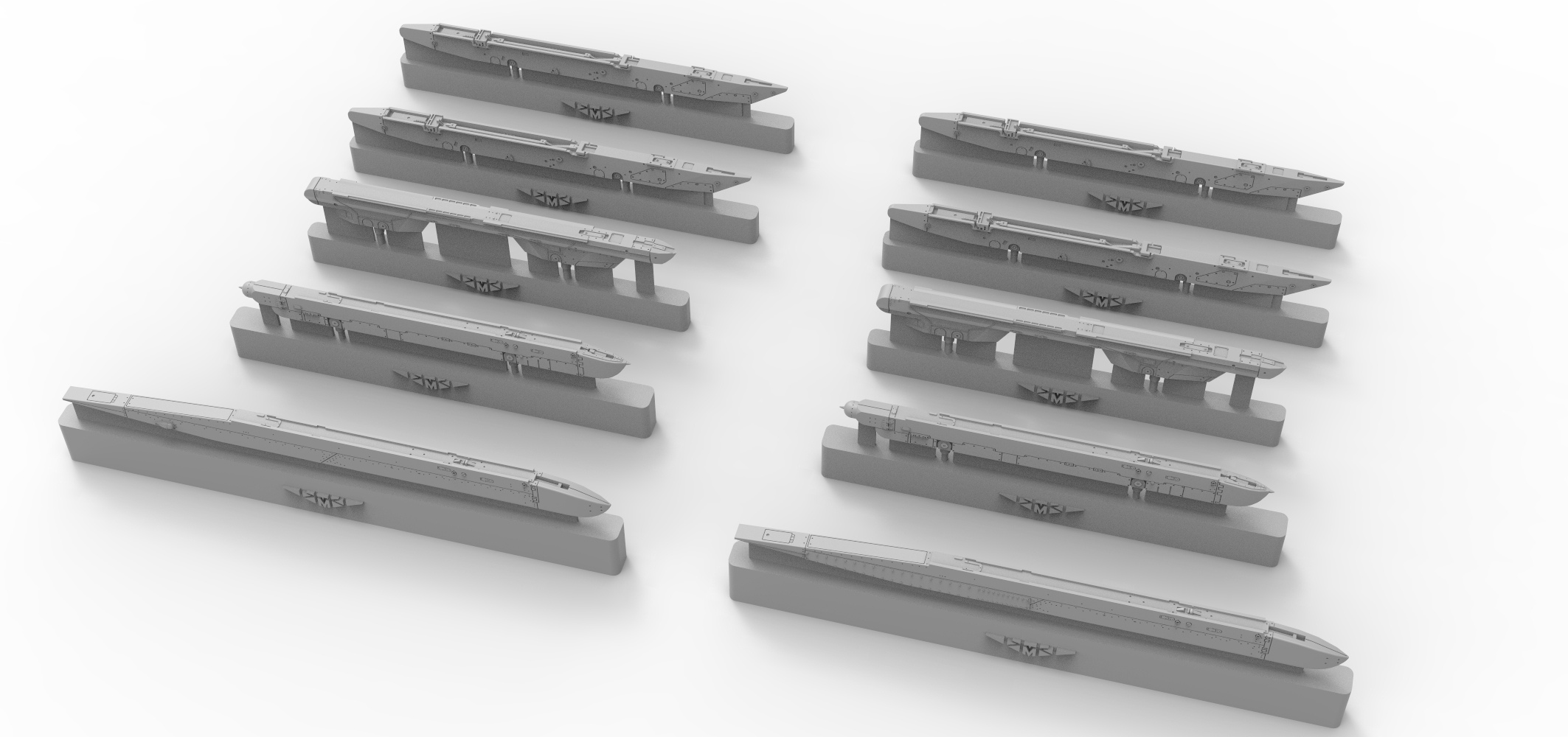 48277-1TMP НАБОР АКУ АПУ для СУ-27, 1/48 