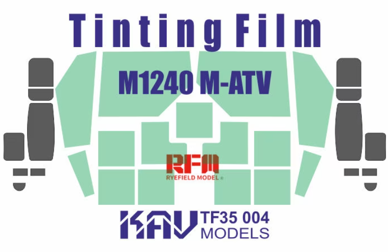 KAV TF35 004 Тонировочная пленка М1240 M-ATV (RFM 5032, 5052)