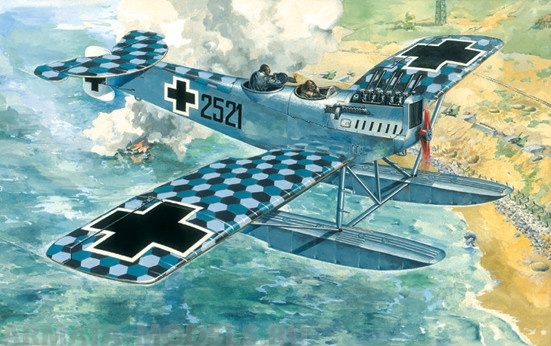 ЕЕ72163 Ганза Брандербург W29 Морской истребитель.