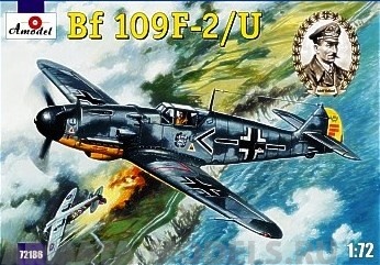 AM72186 Bf 109F-2/U Galland Amodel