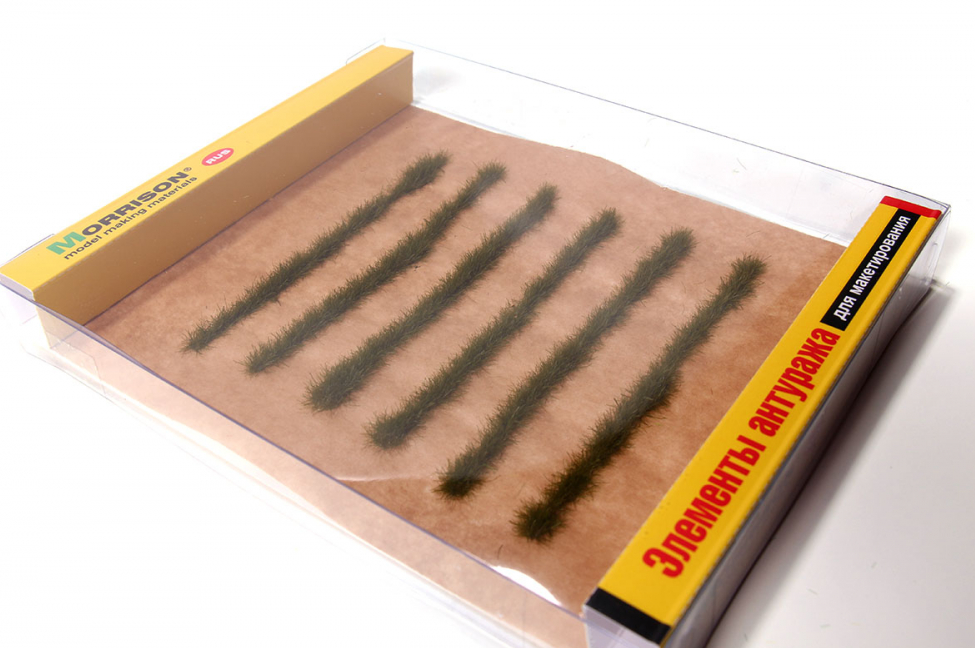 080trf054 Полосы травы для макета. Лесная трава.