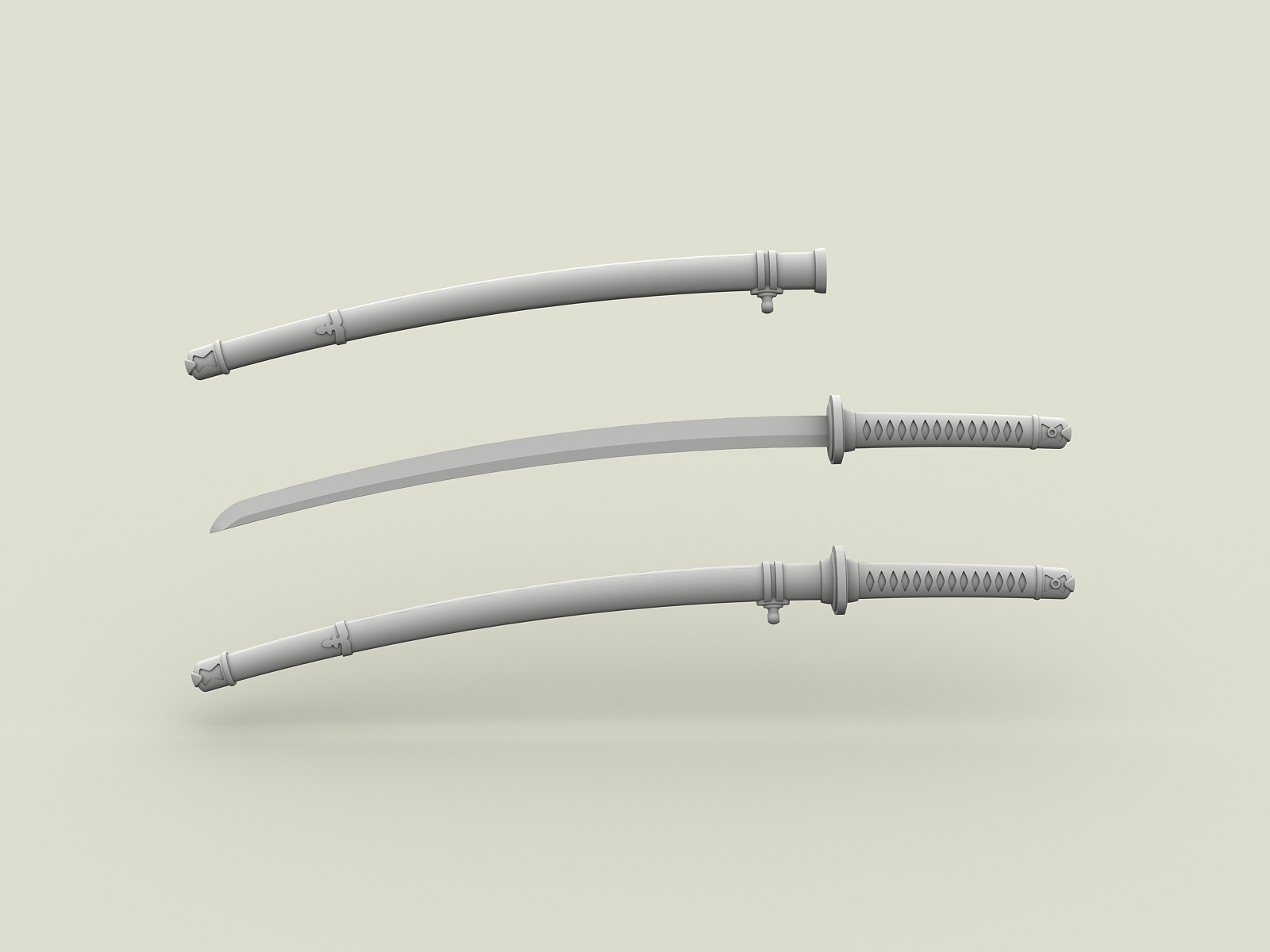 3113SOGA Трофейные японские мечи син-гунто. SOGA Miniatures
