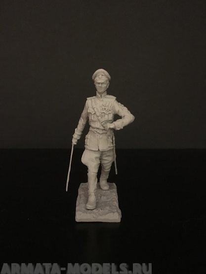 5101ТБ Старший офицер Корниловских ударных полков идущий в атаку Три Богатыря