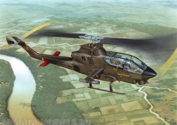 SH72076 Вертолет AH-1G Cobra Over Vietnam Special Hobby