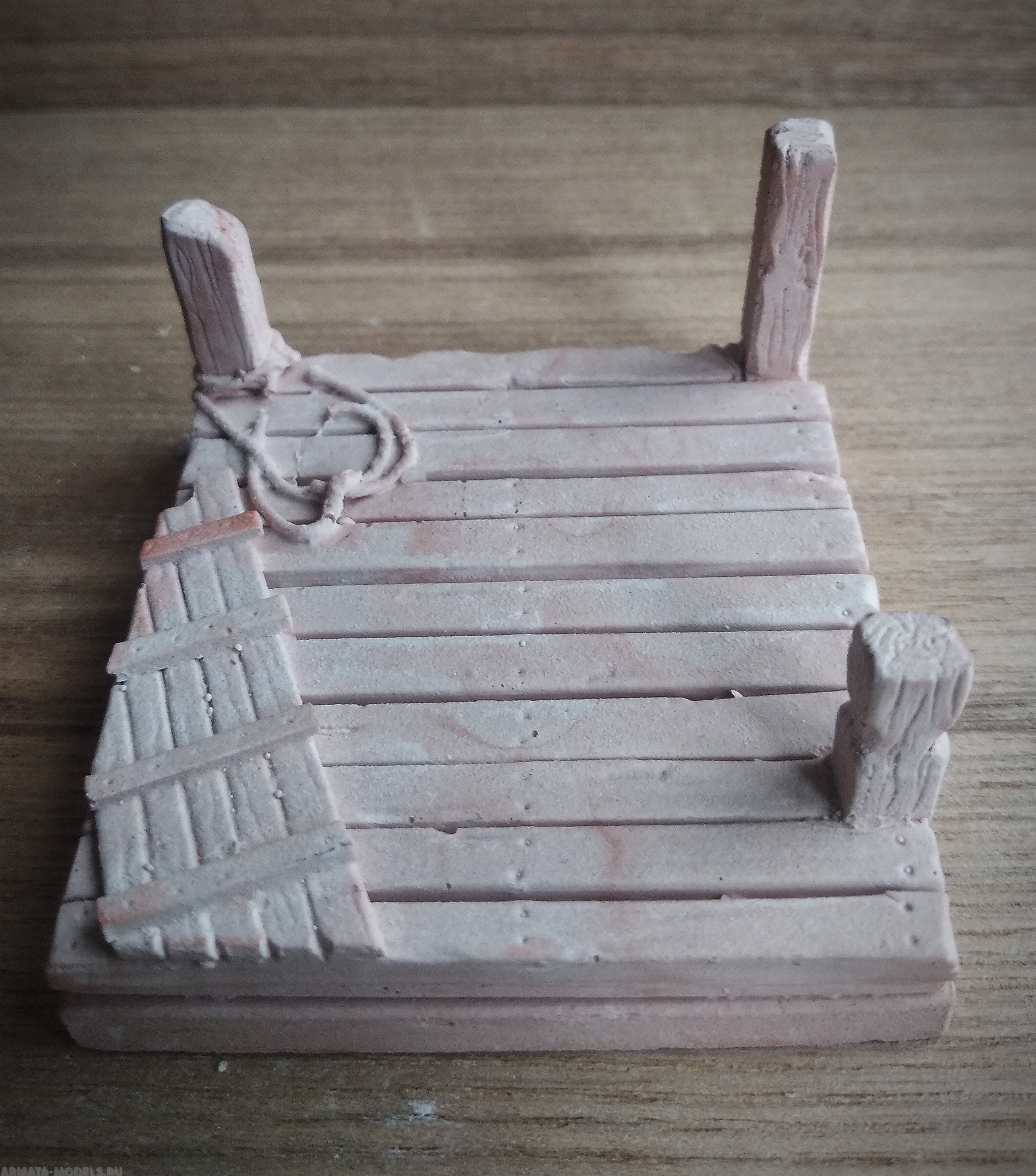 Б06AB Фрагмент дощатого причала