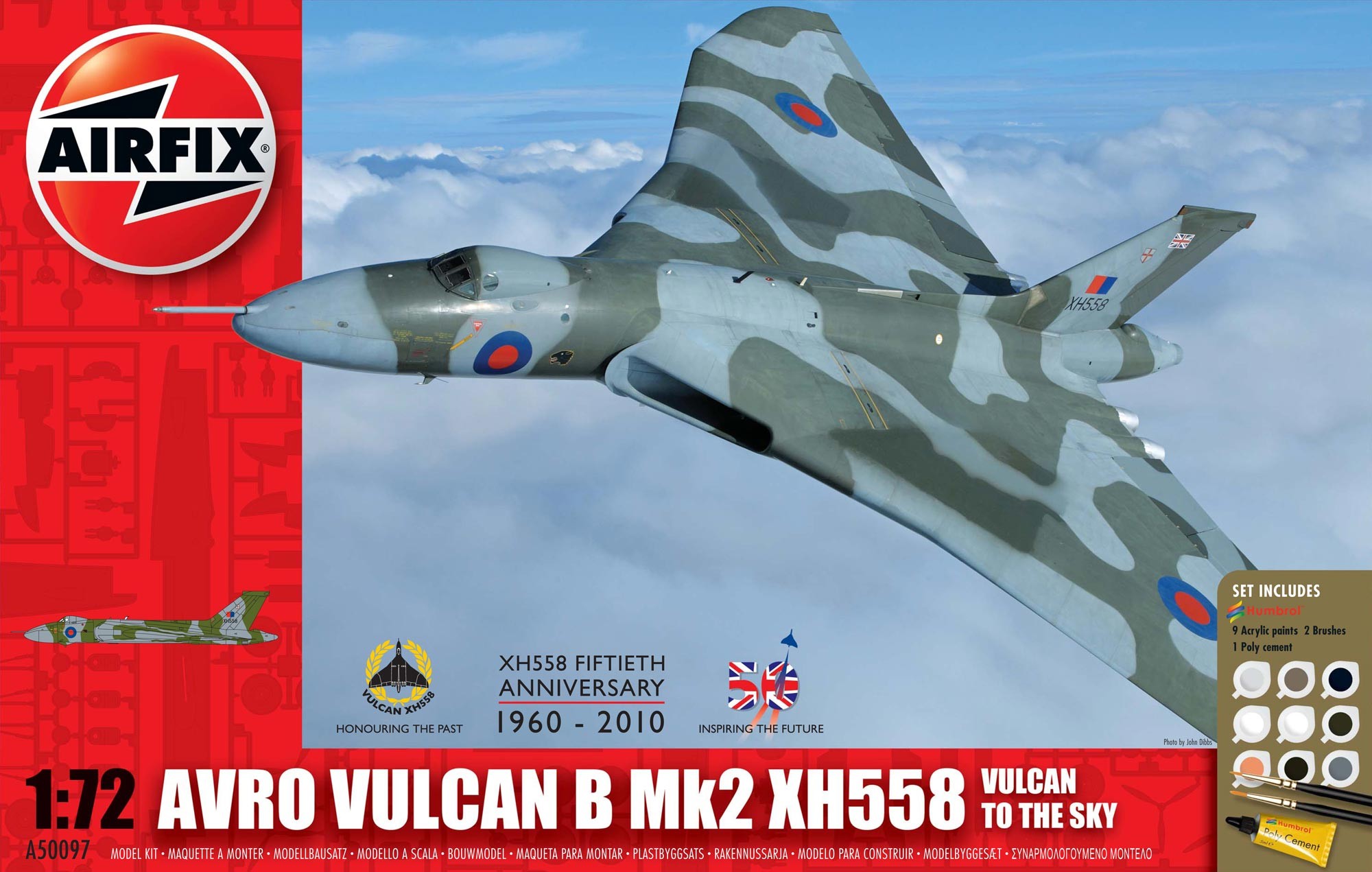 A50097 Самолет Avro Vulcan B Mk2 XH558: Vulcan