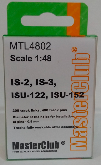 MTL-4802 Tracks for  JS-2 / JS-3 / ISU-122 / ISU-152 Late