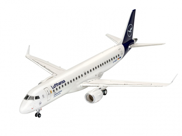 63883RE Набор Пассажирский самолет Embraer 190 Lufthansa New Livery
