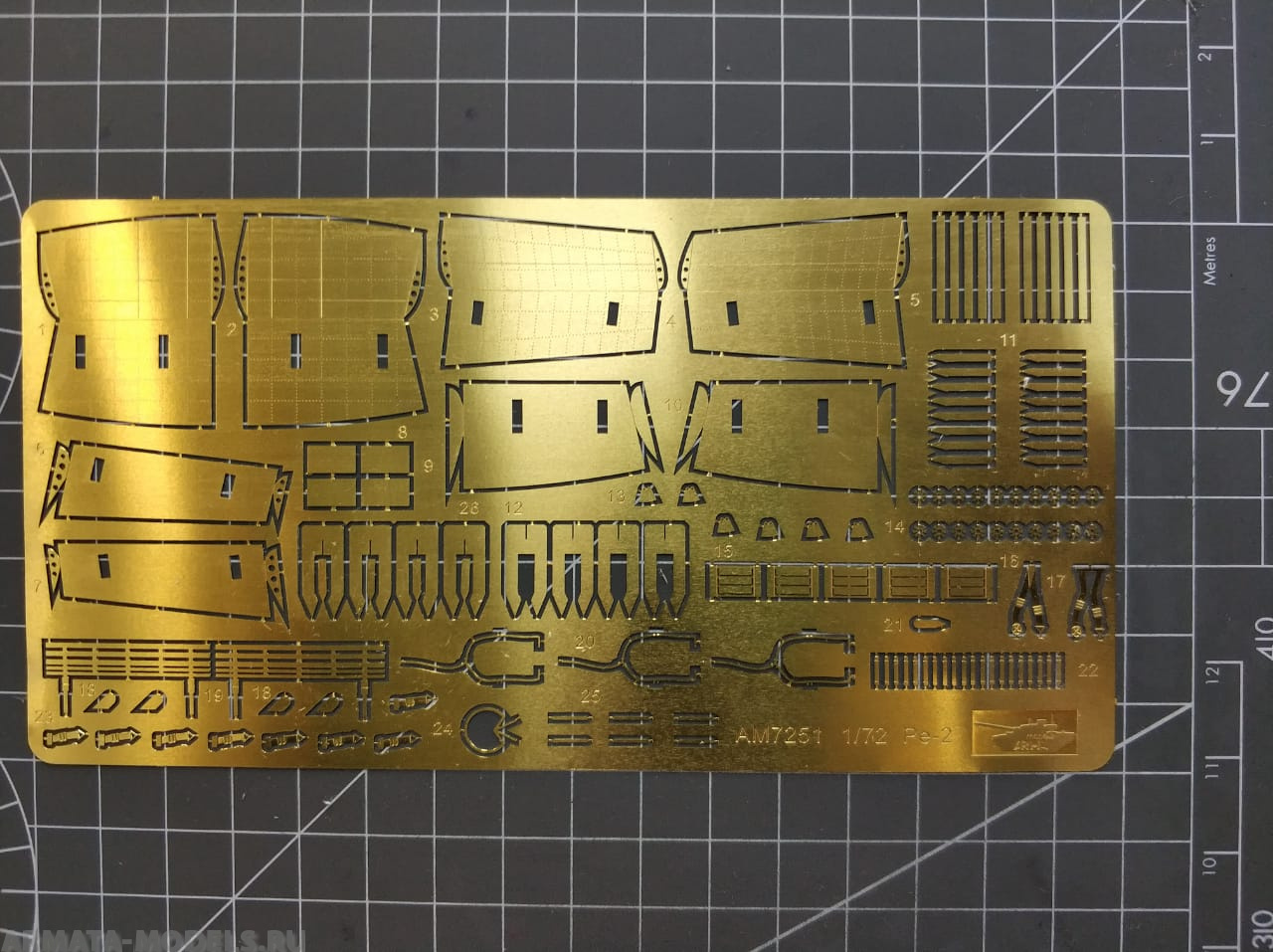 AM7251 Фототравление  для Пе-2 7283