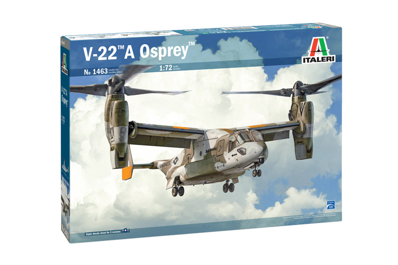 1463ИТ Конвертоплан  V-22 ОСПРЕЙ Italeri