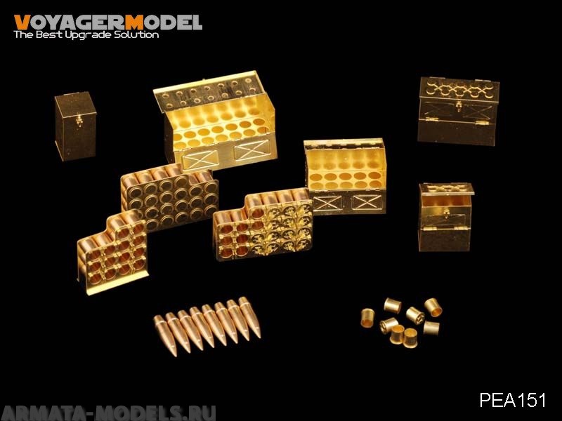 PEA151 Набор фототравления для 1/35 WWII German Pz.Sfl.Ivb 10.5cm le.FH.18/1 Ammunition Stowage (For DRAGON 6475)