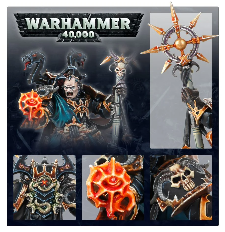 43-69GW Набор Космодесант Хаоса: Колдун (Chaos Space Marines Sorcerer)