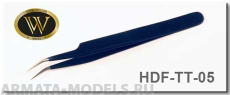 TT-05 Пинцет из нержавеющей стали, антимагнитный, тонкий, острый. Профессиональный инструмент.