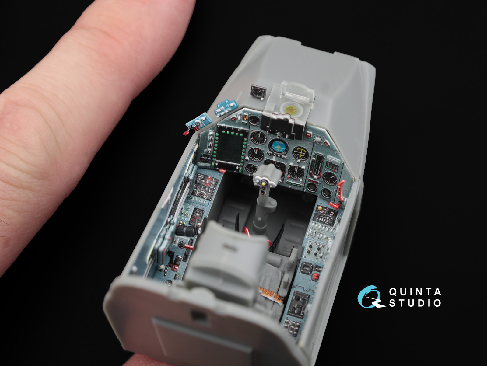 QD32002 1:32 3D Декаль интерьера кабины  Су-25СМ (для модели Trumpeter)