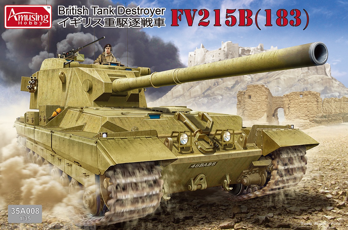 AH35A008 Tank Destroyer FV215B (183) Amusing Hobby