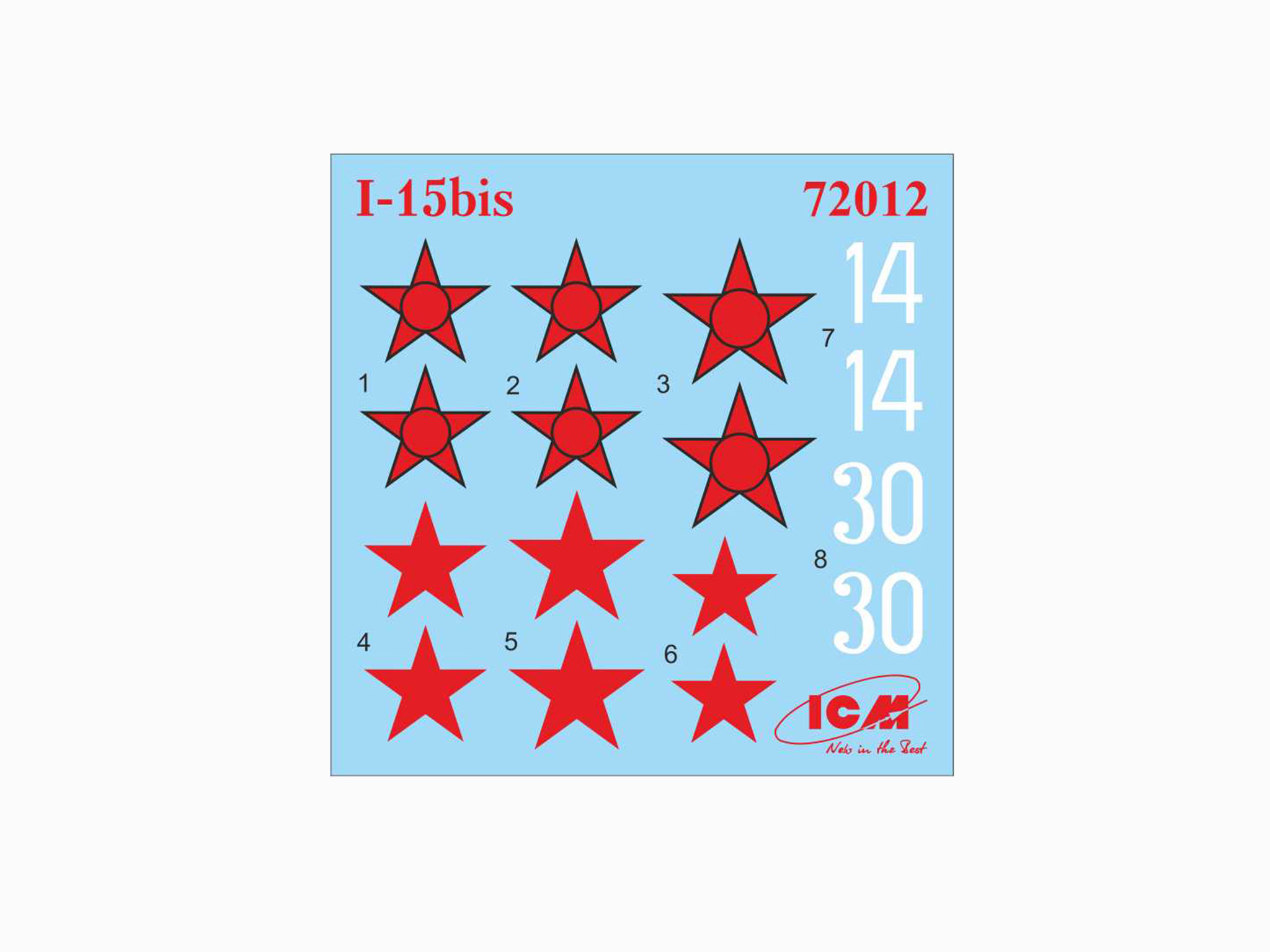 72012 И-15 бис, советский истребитель-биплан II Мировой войны ICM