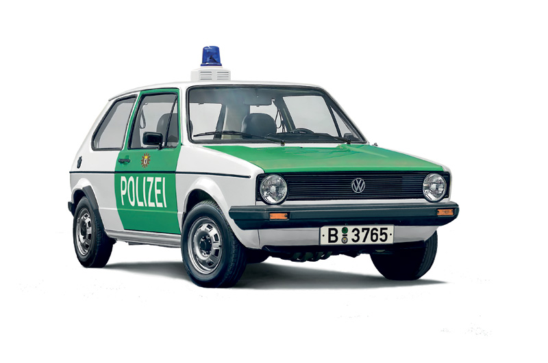 3666 ИТ VW GOLF POLIZEI Italeri
