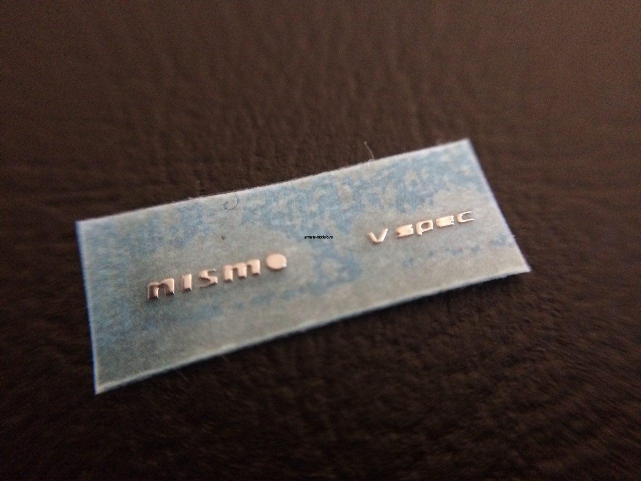 AISM-0005 Металлостикер  nismo vspec