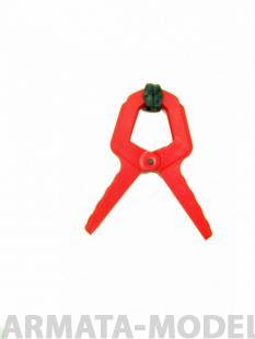 4131 Зажим пластиковый, 25 мм