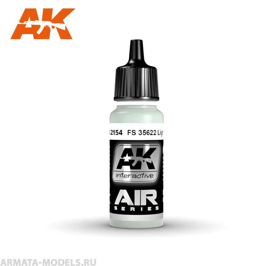 AK2154 Акриловая краска FS 35622 Light Blue 17 ml
