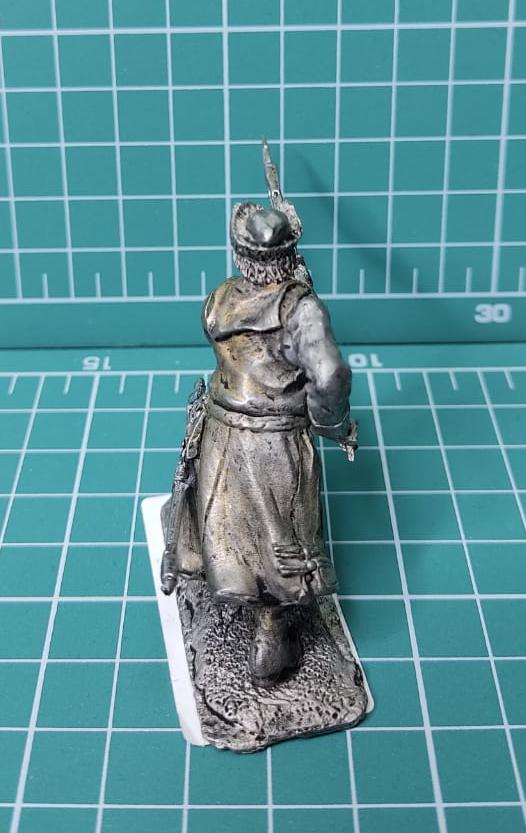 4166ТБ ВИМ, пеший стрелец, идущий с бердышом на перевес, 54 мм Три Богатыря